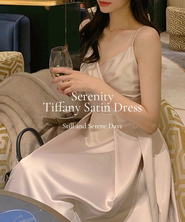 [serenity] 티파니 새틴 드레스